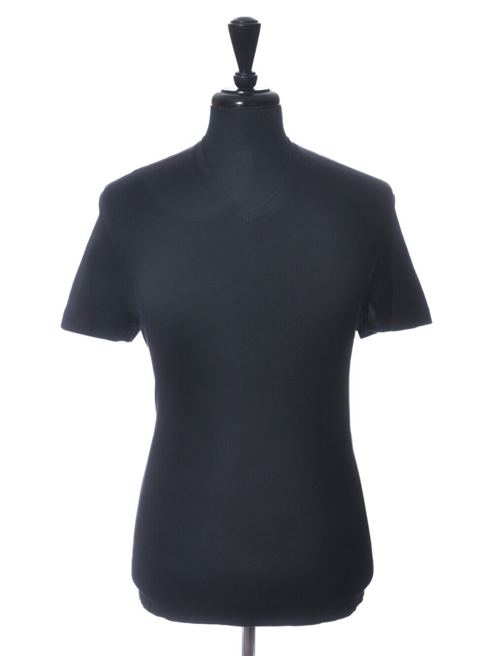 Michael Kors Black V-Neck T-Shirt XL 36976